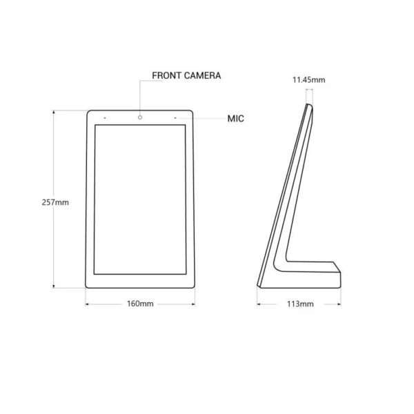 Ecran publicitaire de table LCD 8" – Image 14