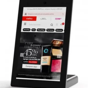Ecran publicitaire de table LCD 8"
